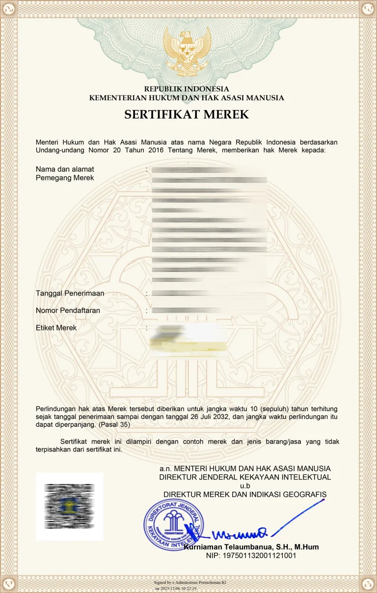 SERTIFIKAT MEREK PG 4